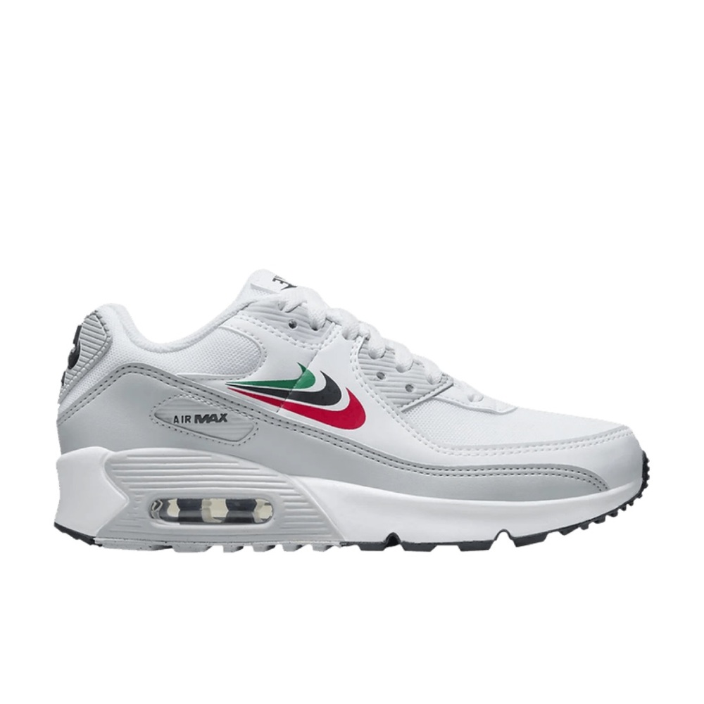 Nike Air Max 90 Multi Swoosh WMNS White/Malachite-University Red sneakers